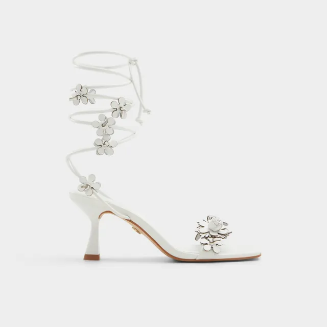 ALDO Fiorela sandales blanches talon brides