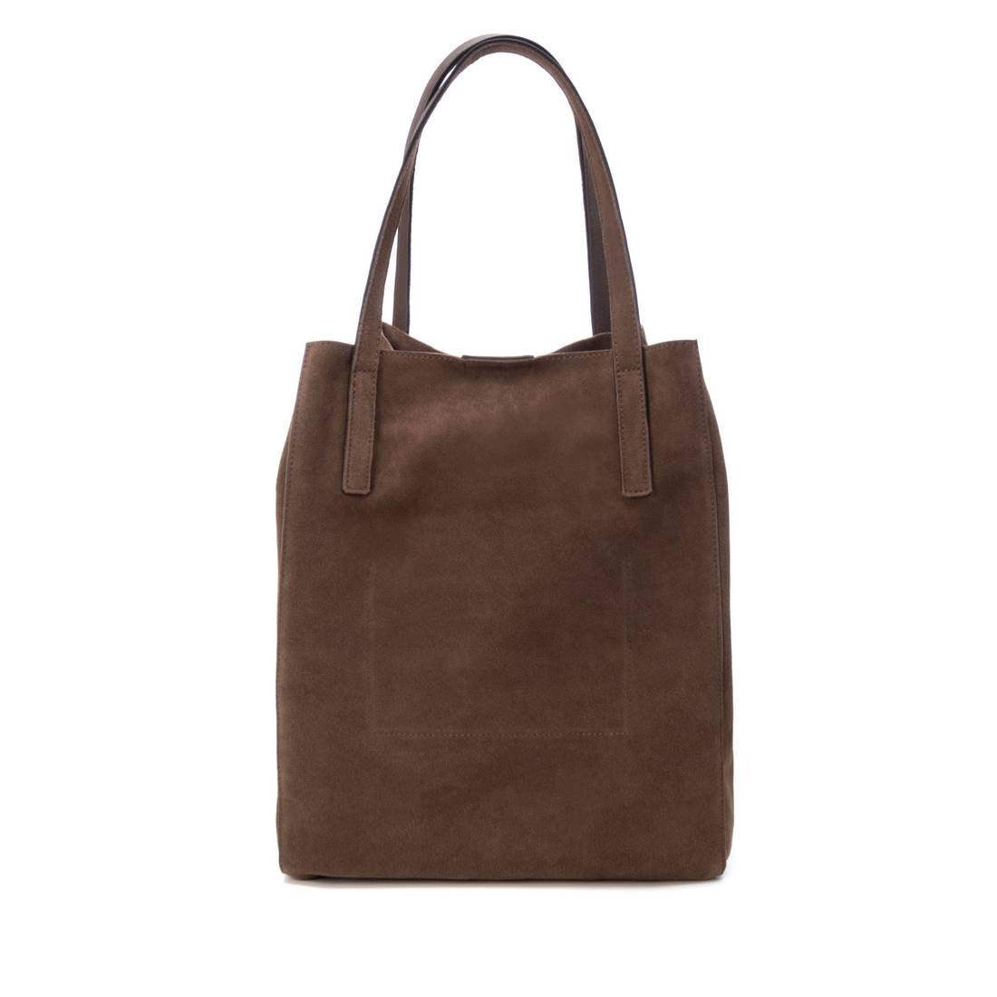 Carmela 18602206 sac shopper marron suède