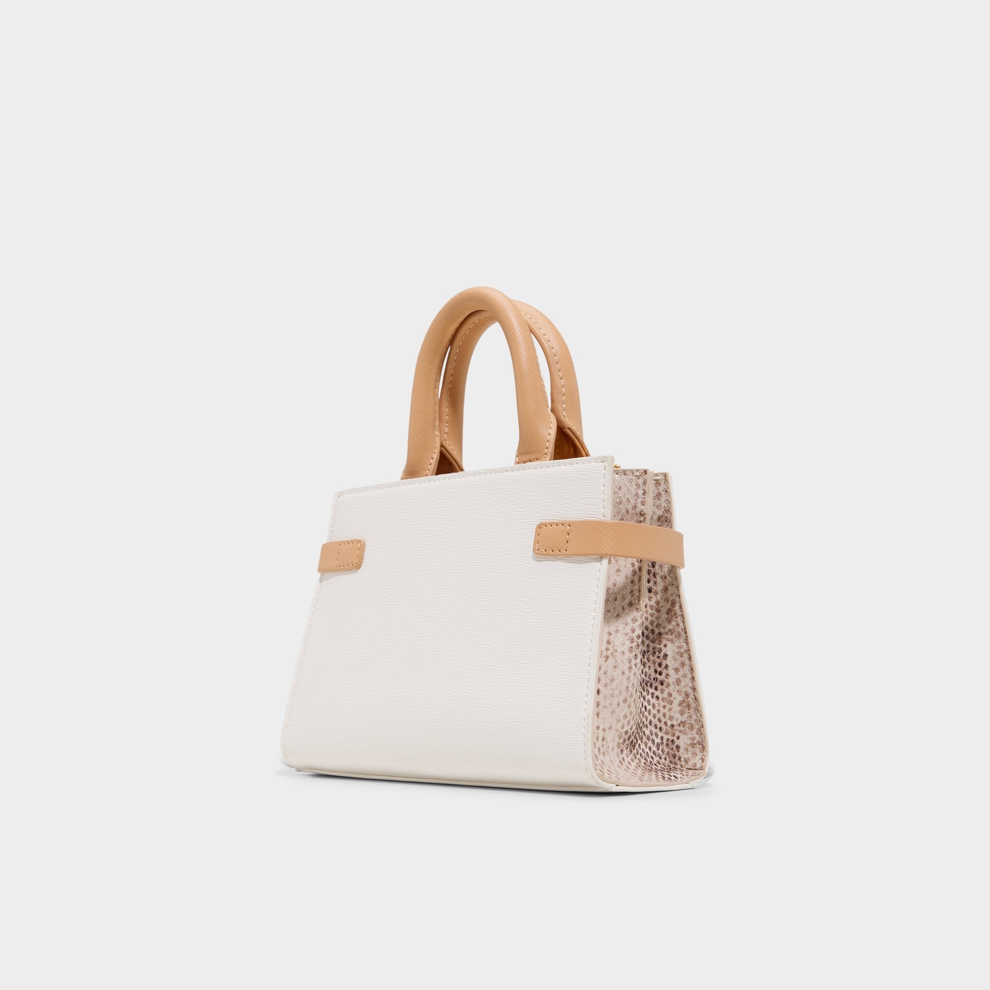 ALDO Lisbonne sac à main cuir beige bandoulière