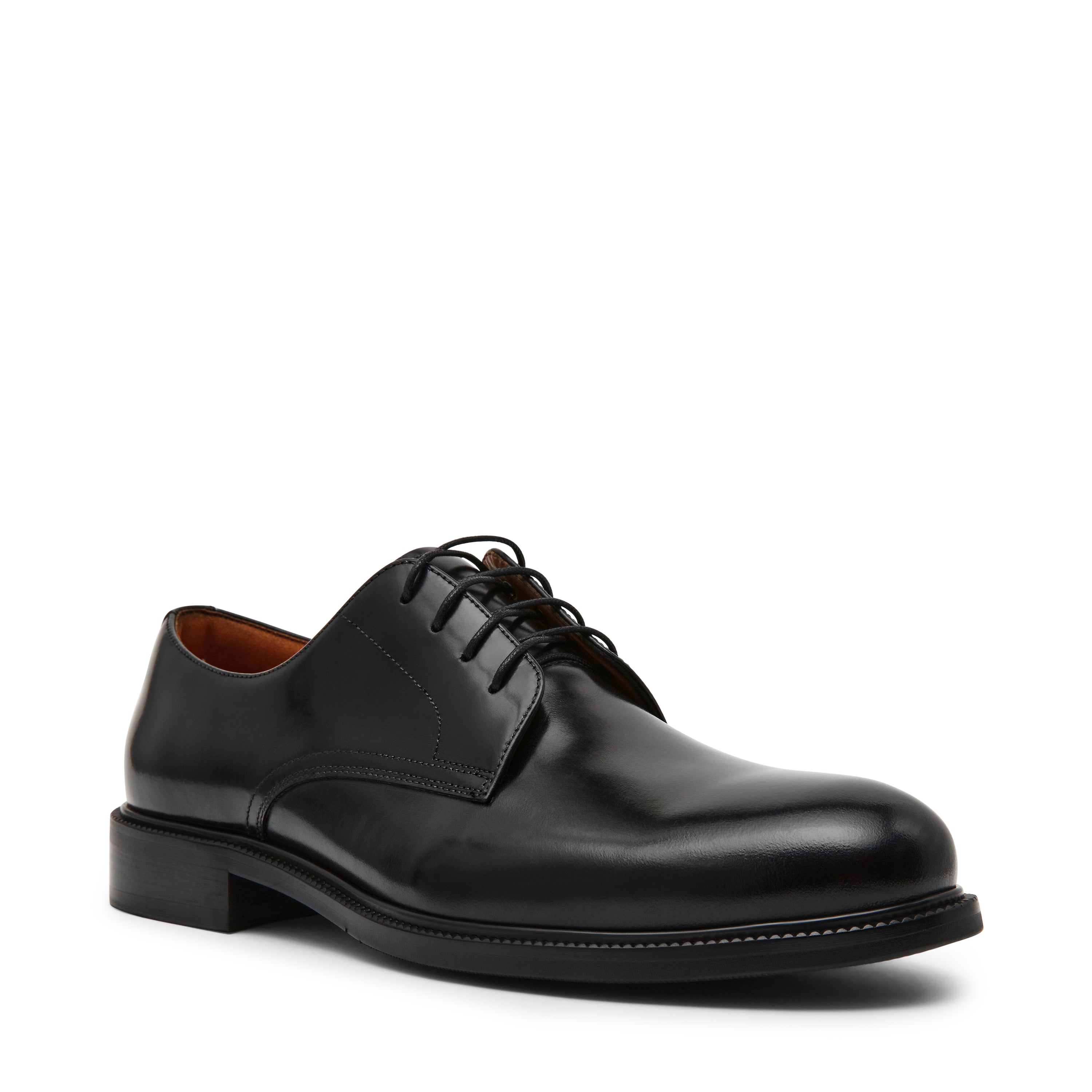 Steve Madden Asotin chaussure homme noir cuir lacets