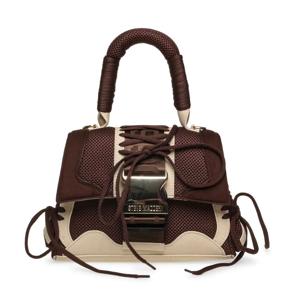 Steve Madden Bdiego-M sac main chocolat dore 23 cm