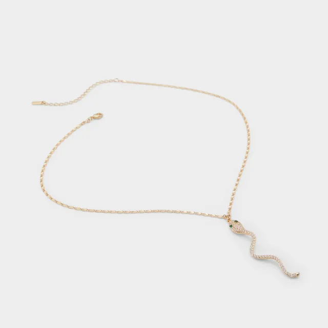 ALDO Hourani collier superposé femme doré
