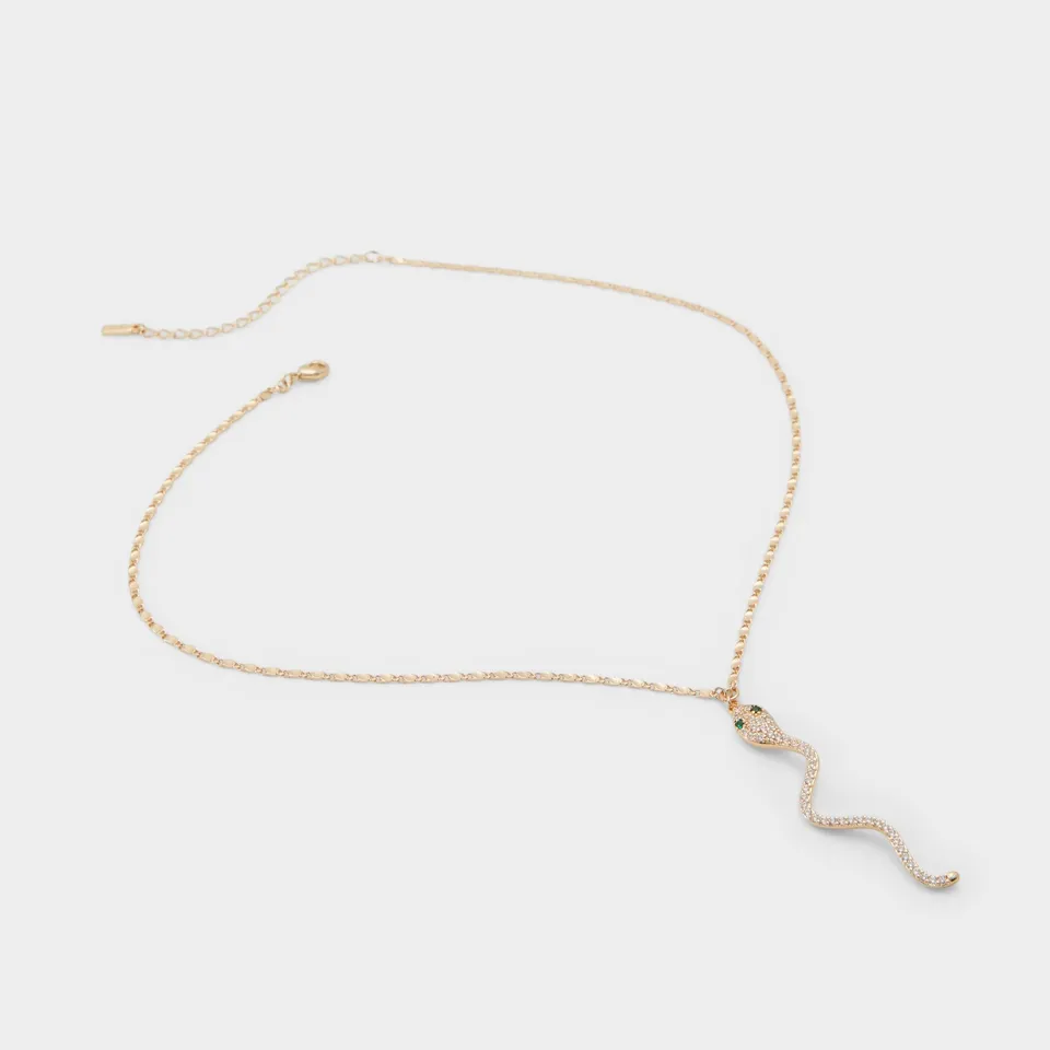 ALDO Hourani collier superposé femme doré