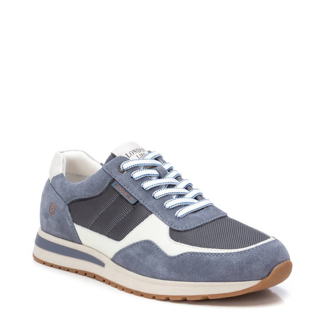 Carmela 16214903 chaussure homme bleu daim lacets