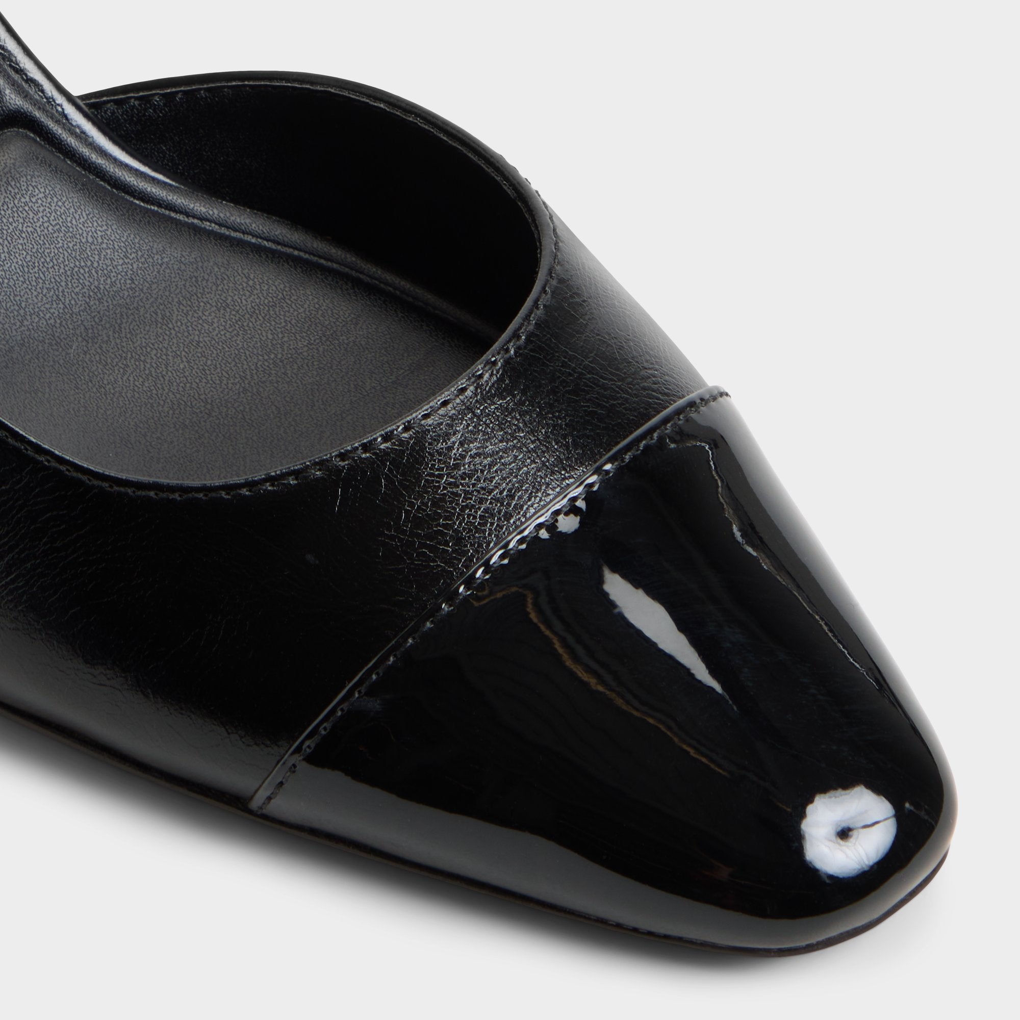 ALDO Emanuelle escarpins noirs talon bloc
