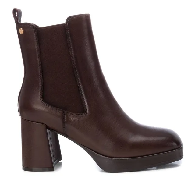Carmela 16184802 bottines chelsea cuir marron