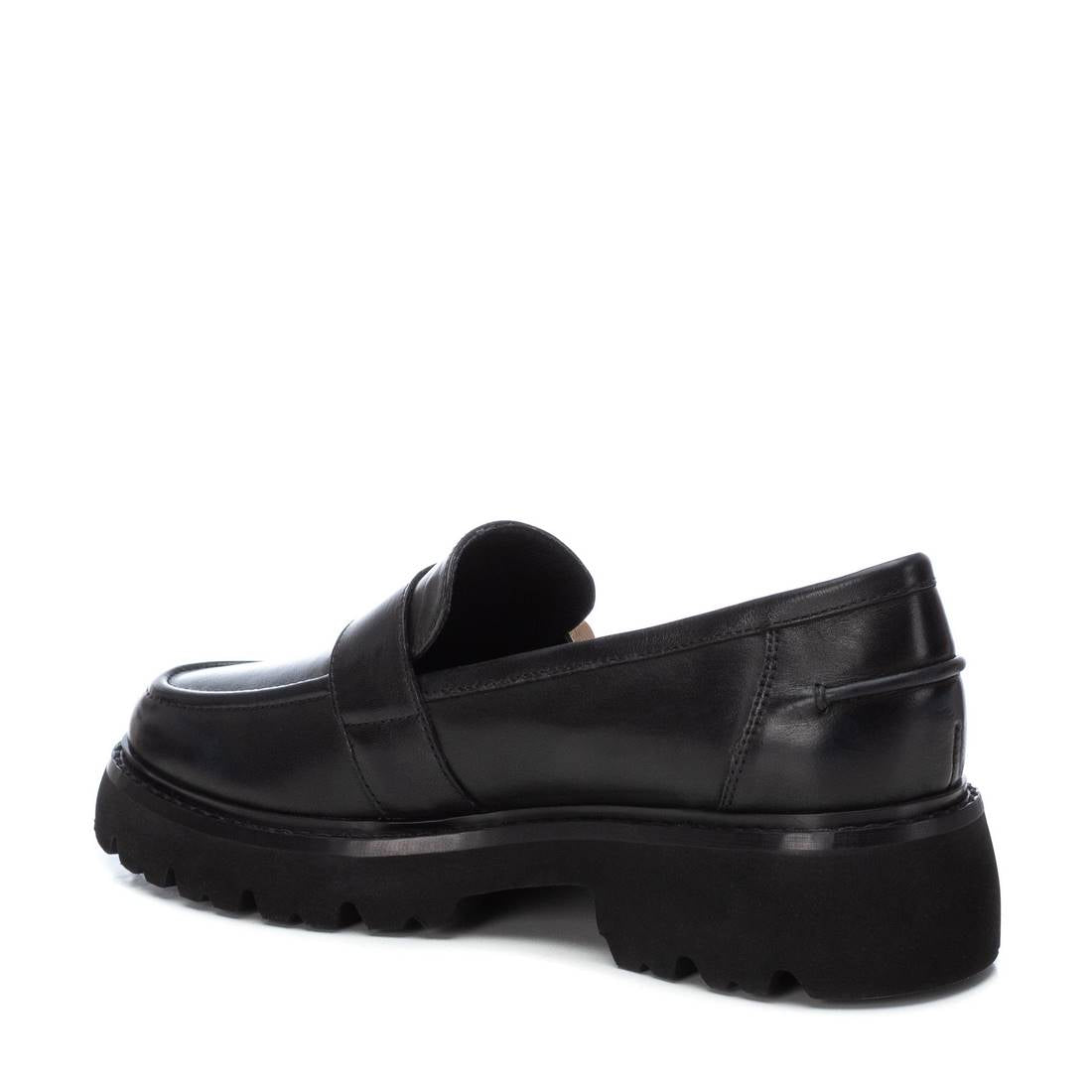 Carmela 16190701 mocassin femme noir cuir véritable