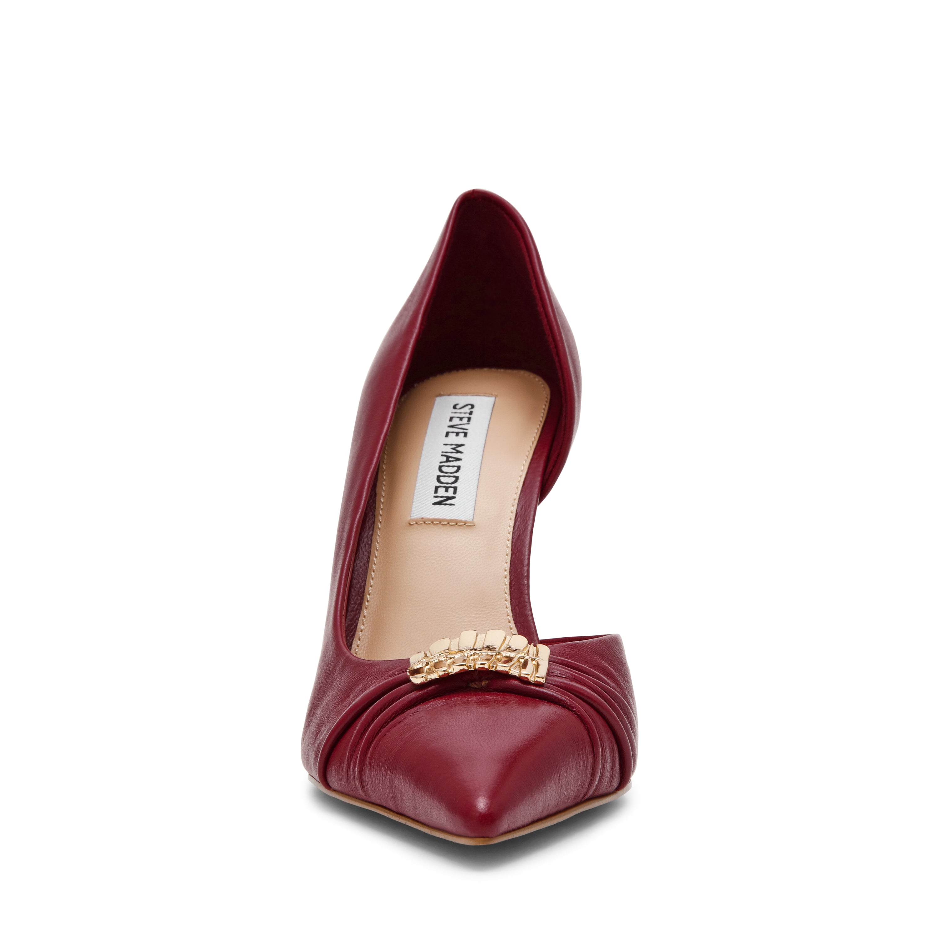 Steve Madden Admiral escarpins cerise cuir talon 7 cm