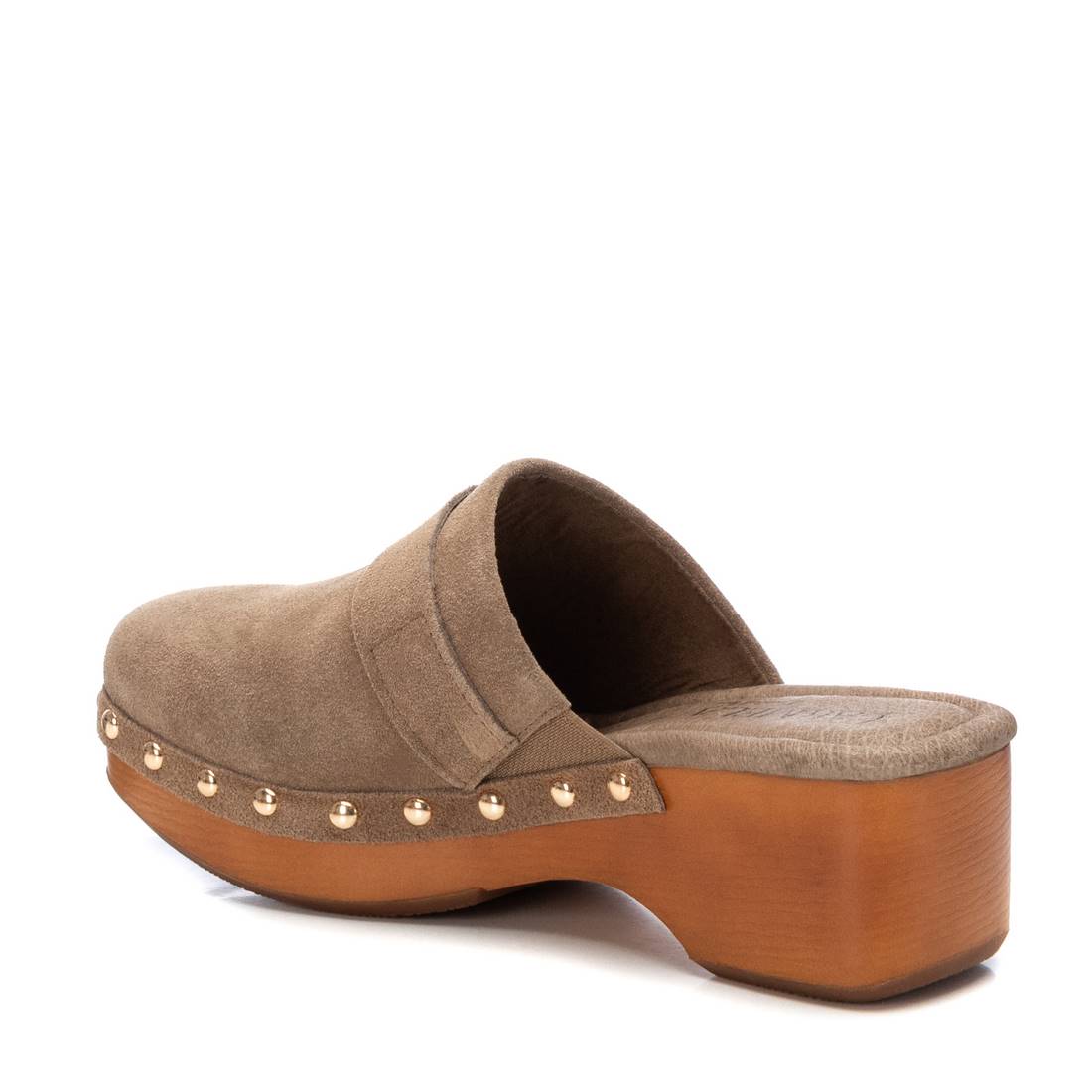 Carmela 16045202 sabot cuir marron talon 5 cm