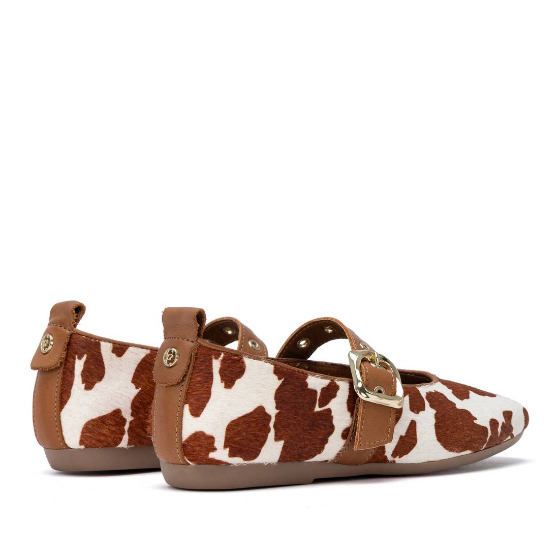 Carmela 16437701 ballerines camel plates suède