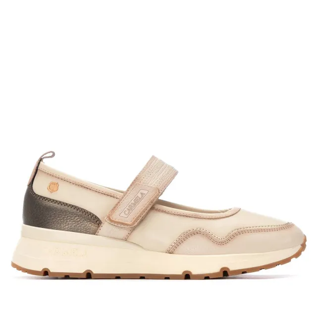 Carmela 16251502 ballerine femme beige cuir véritable