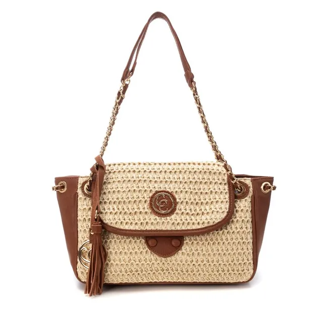 Carmela 18612702 petit sac rafia beige 23x37x12 cm