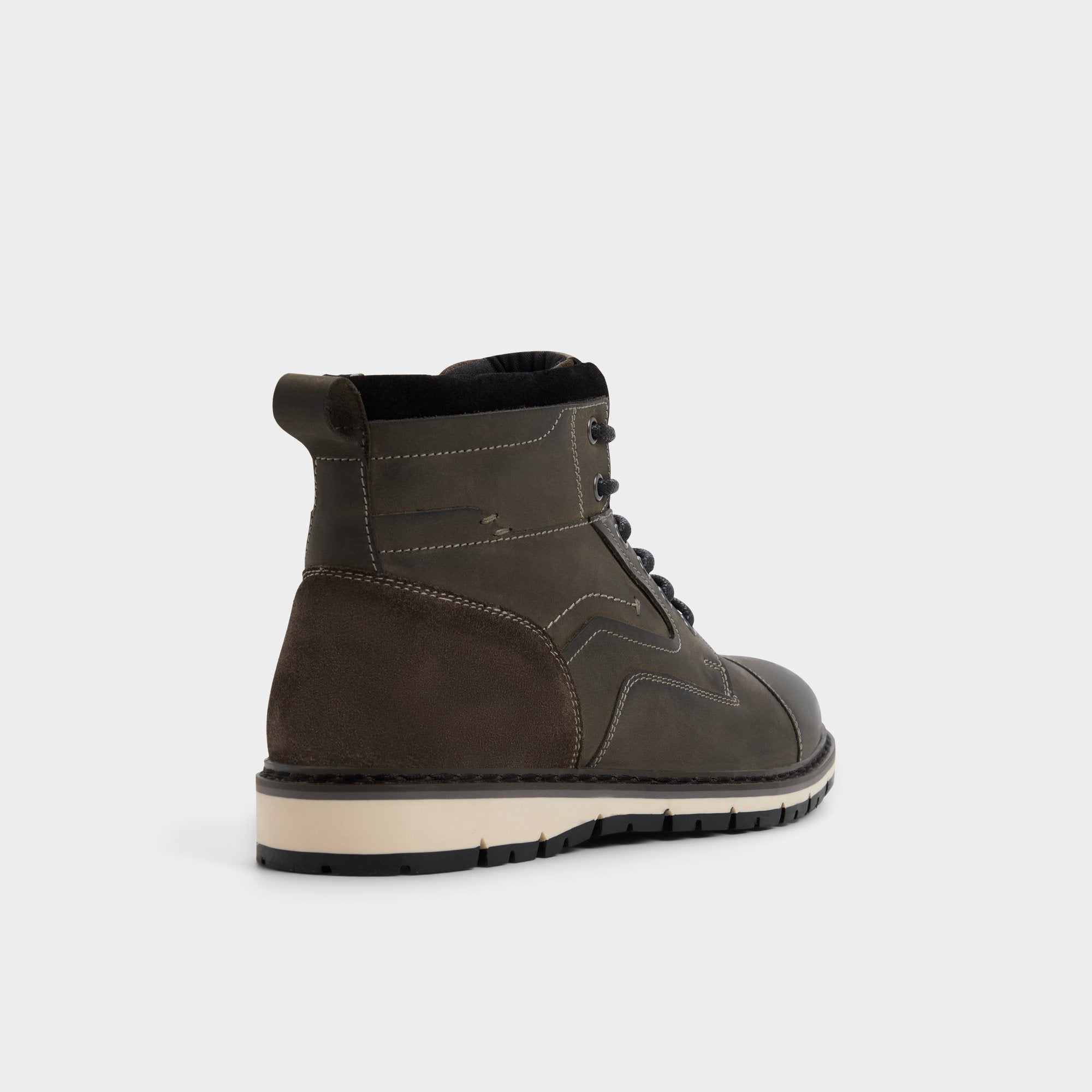 ALDO Armie bottines à lacets gris fourrure