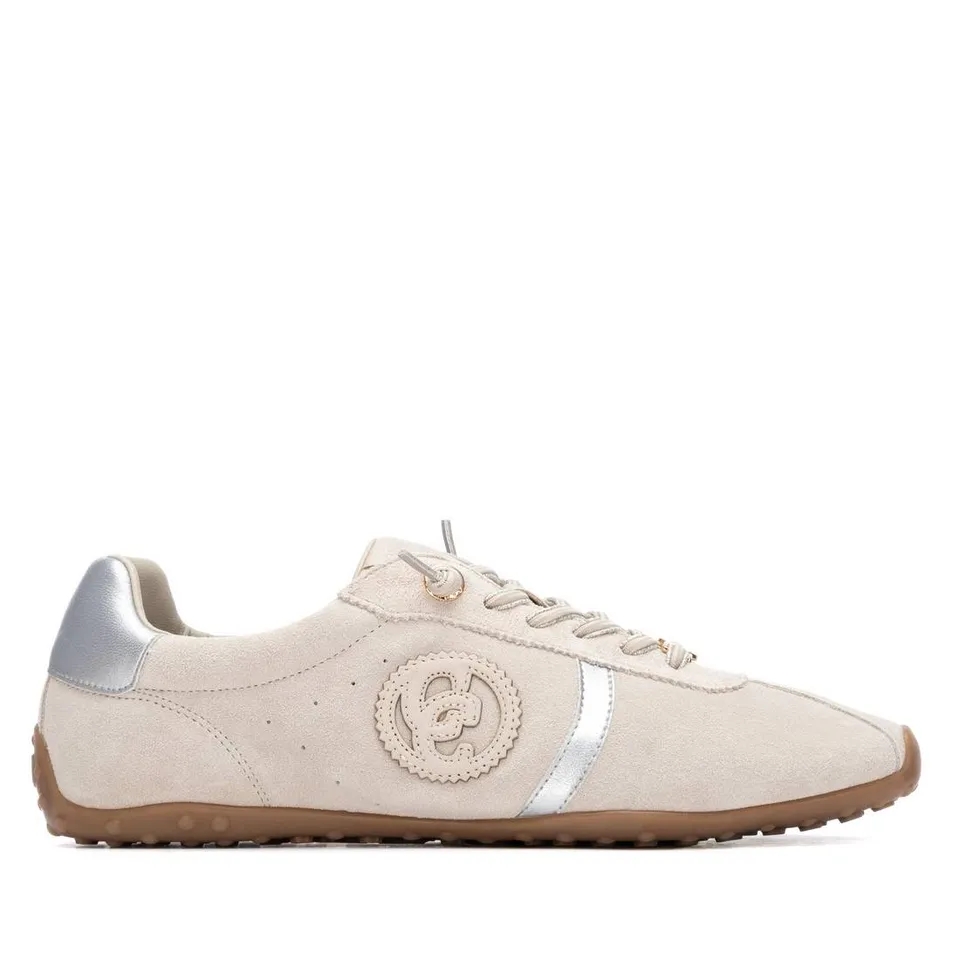 Carmela 16317302 baskets glace cuir suédé plat