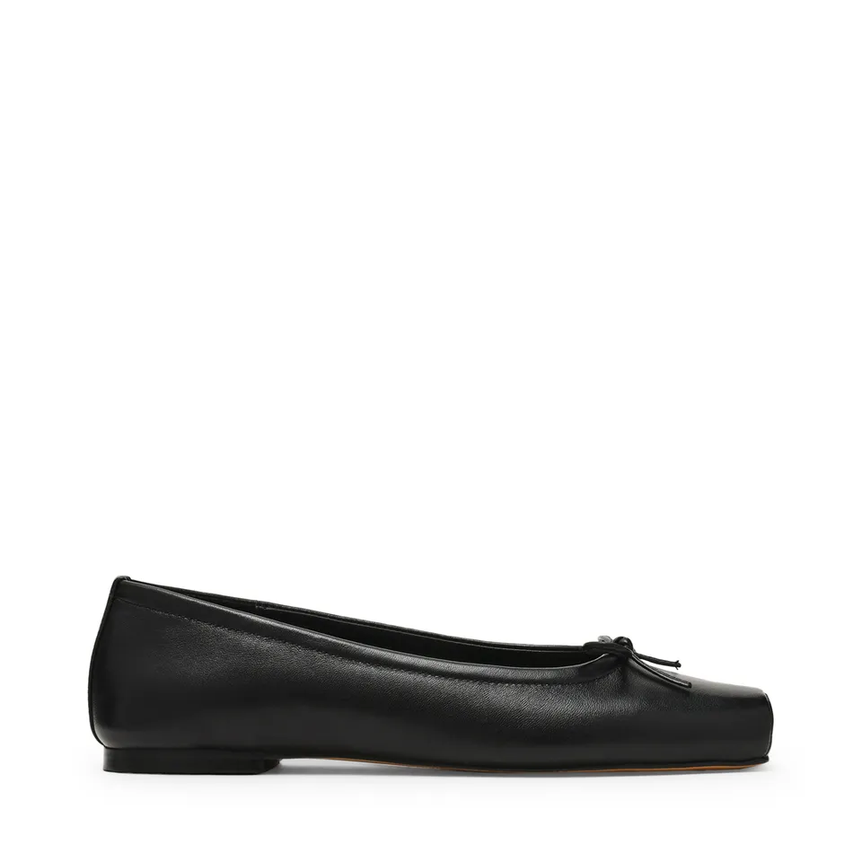 Steve Madden Eleve ballerine noire cuir slip-on