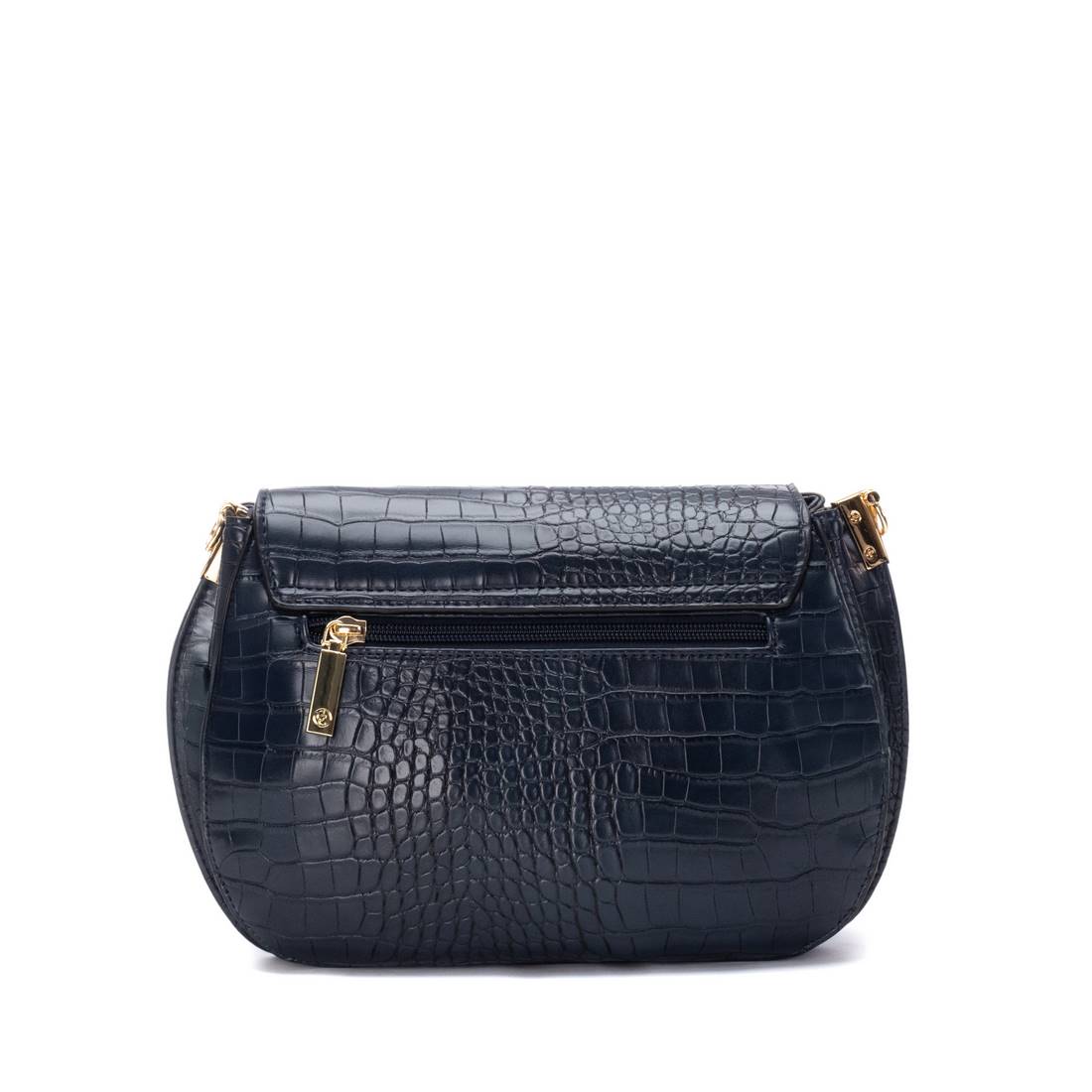 Carmela 18617205 sac bandoulière bleu marine effet coco