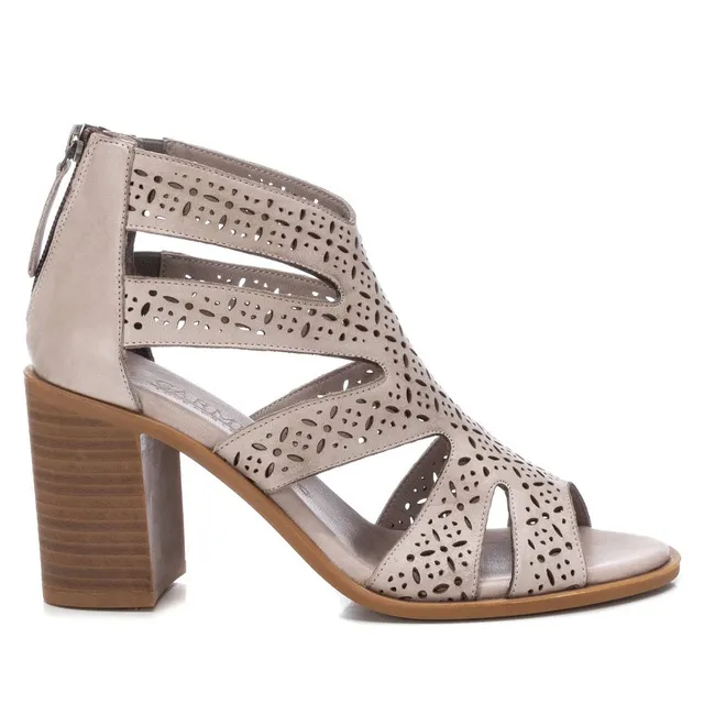 Carmela 16069403 sandale cuir blanc talon 9 cm