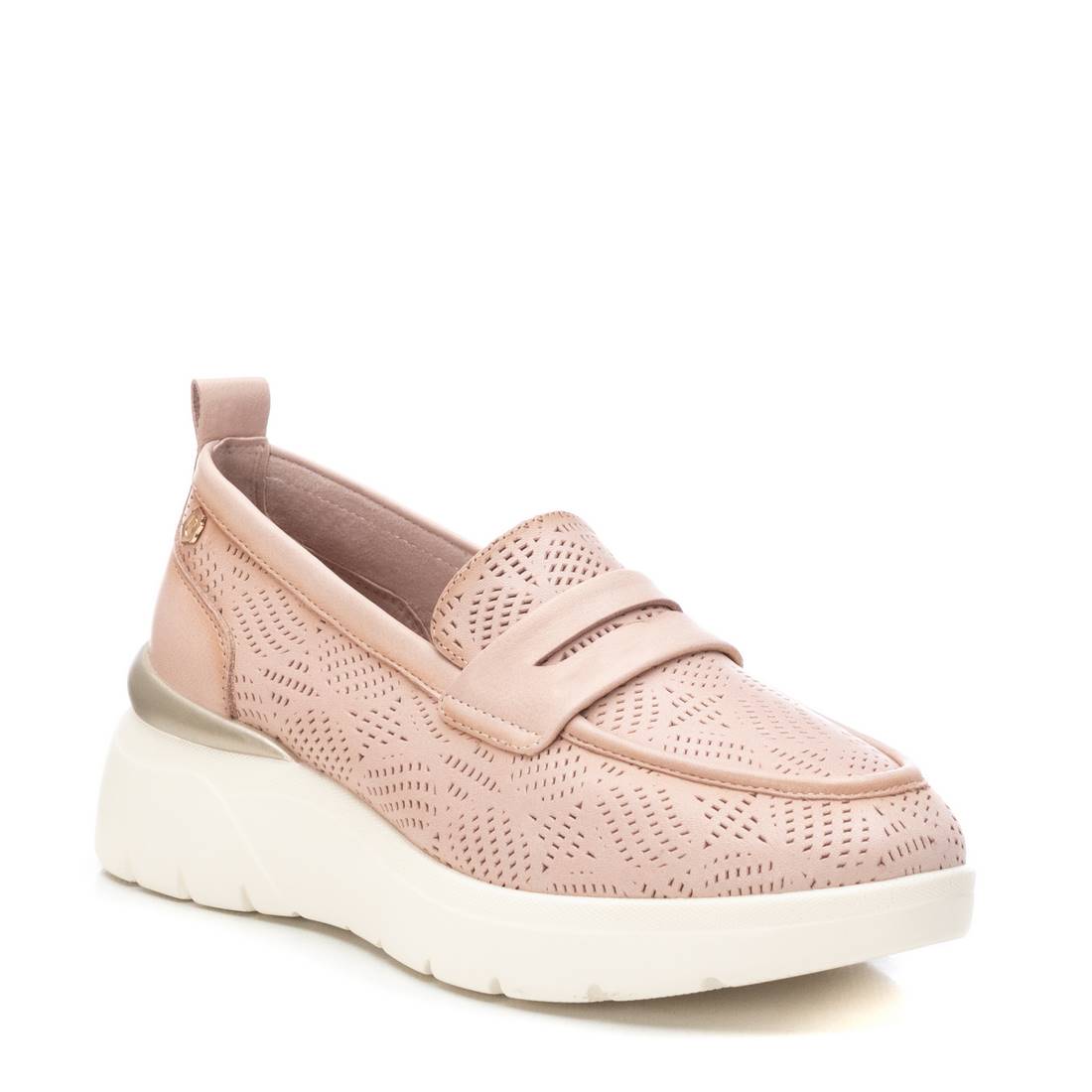 Carmela 16142802 mocassin cuir marron perforé