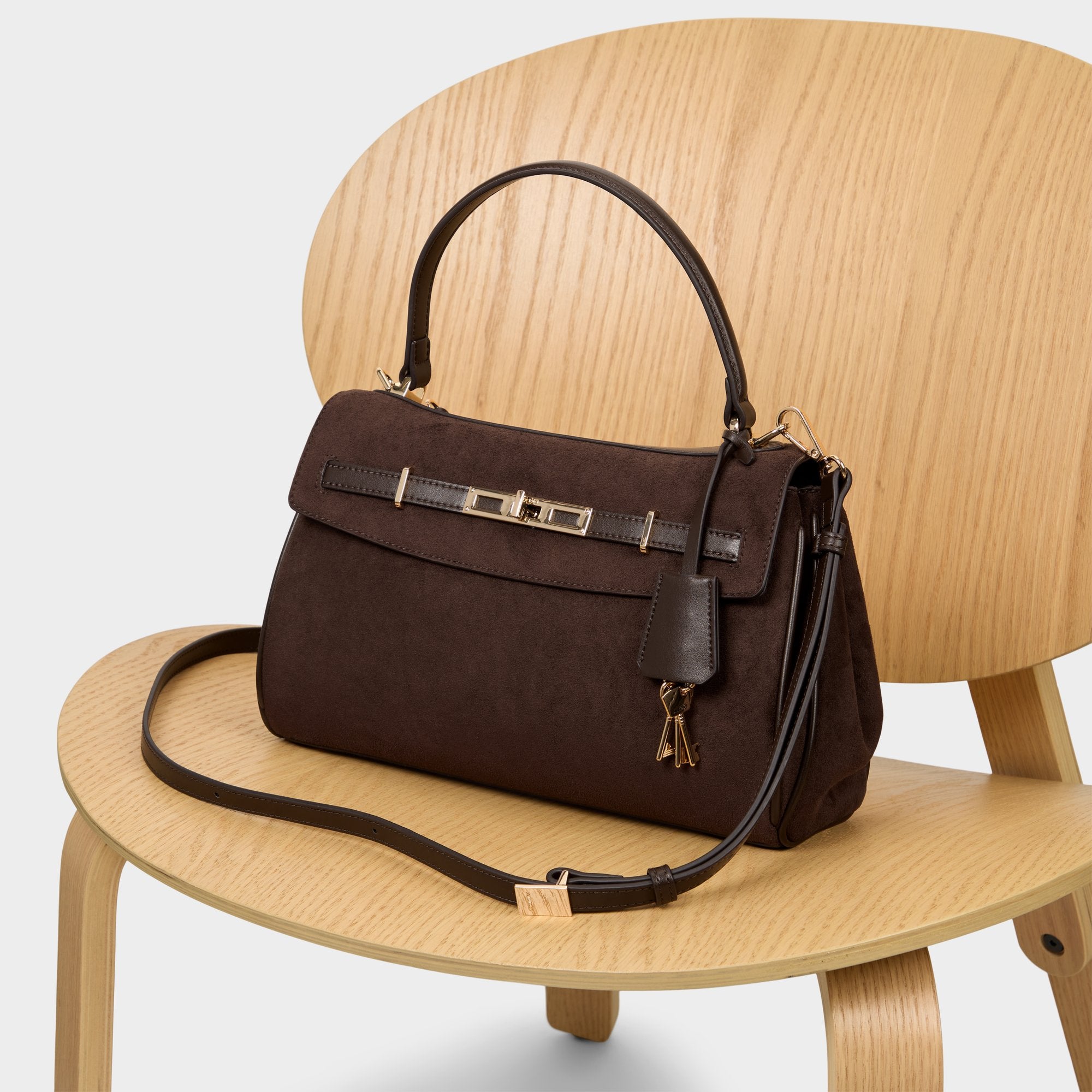 Aldo Katieaax sac à main marron femme
