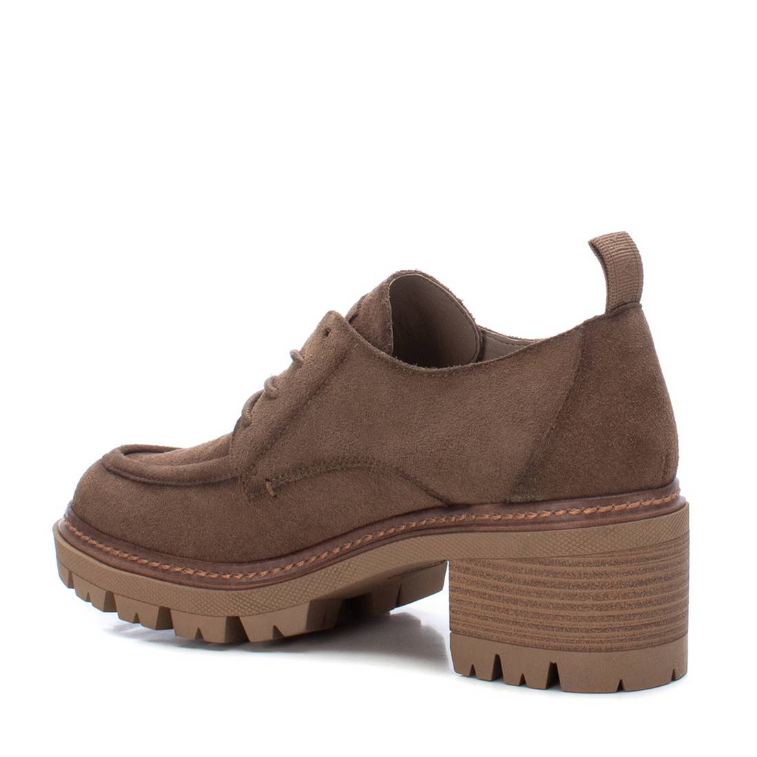 Carmela 16113301 derby cuir marron talon 7 cm