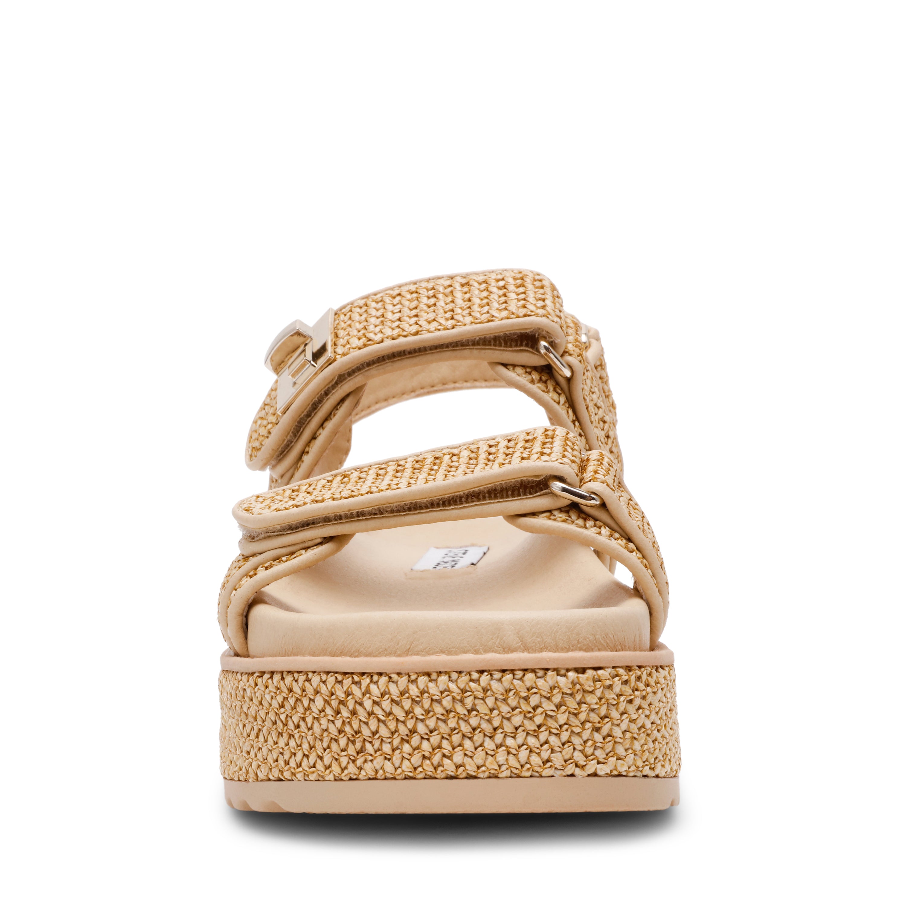 Steve Madden Bigmona sandale raphia naturel