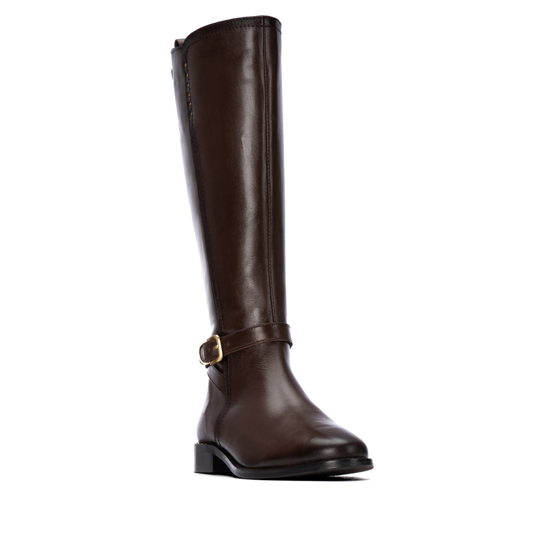 Carmela 16412402 botte femme marron cuir à zip