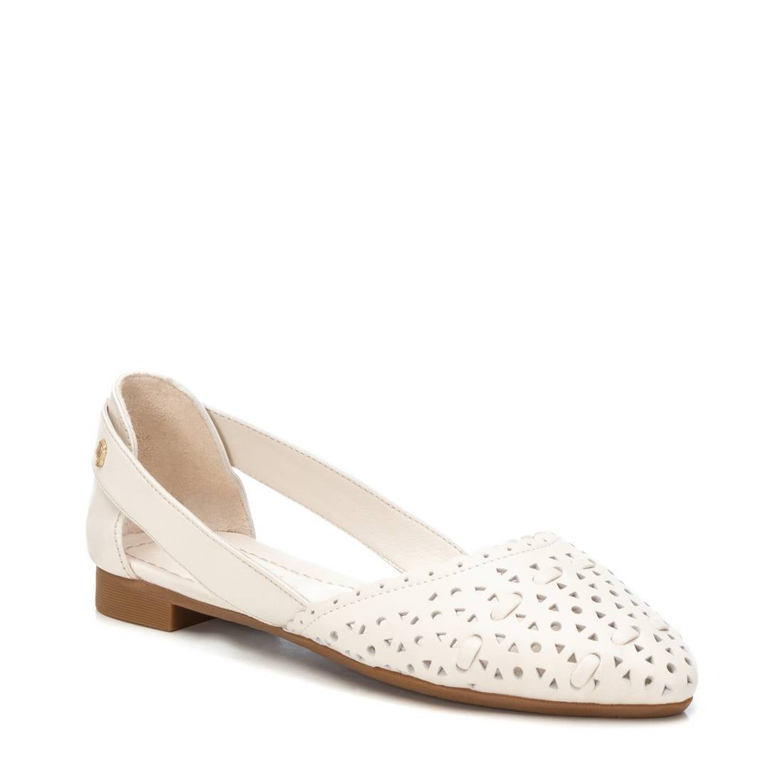 Carmela 16158104 ballerines cuir blanc femme sans fermeture