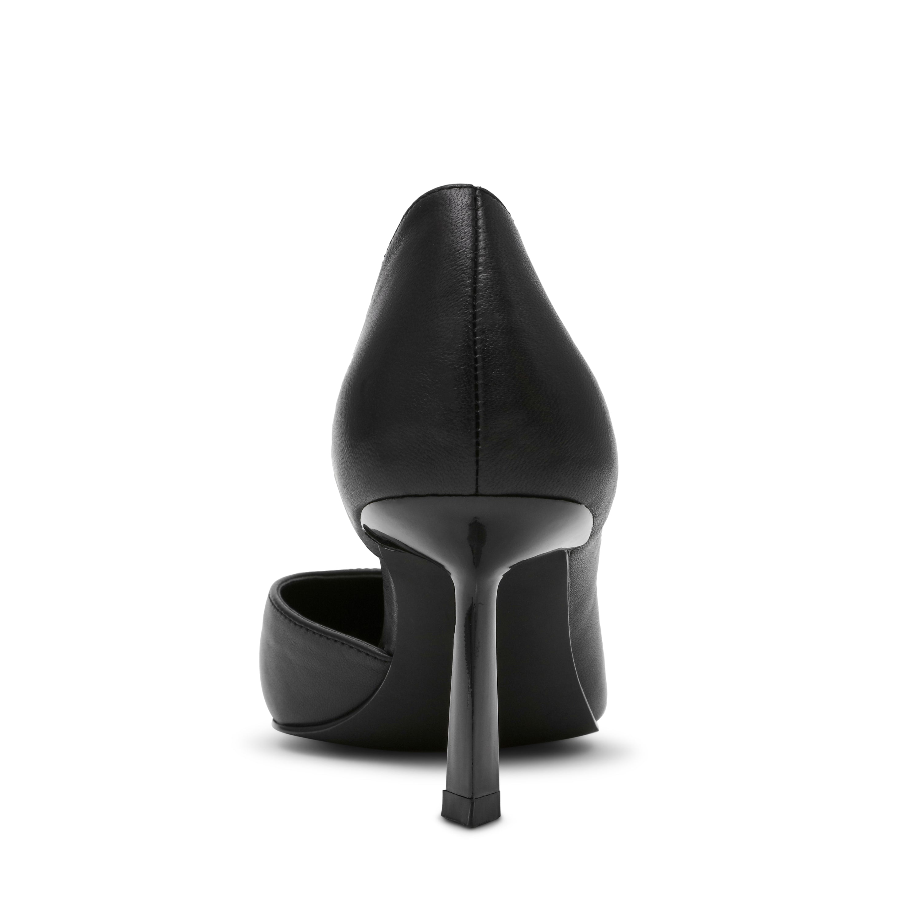 Steve Madden Vena escarpin cuir noir talon 8,5 cm