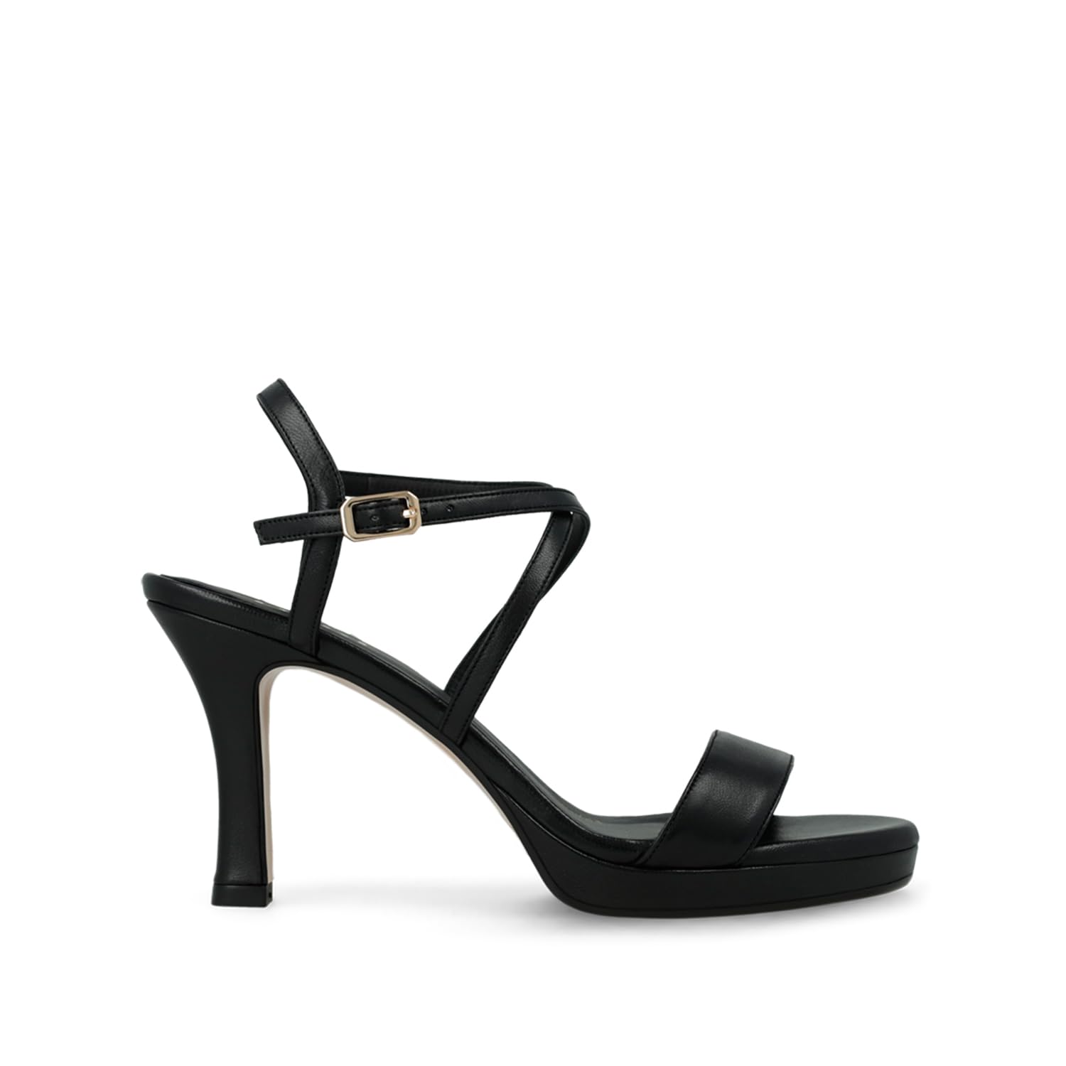 Lodi Lesera sandales noires cuir confort été