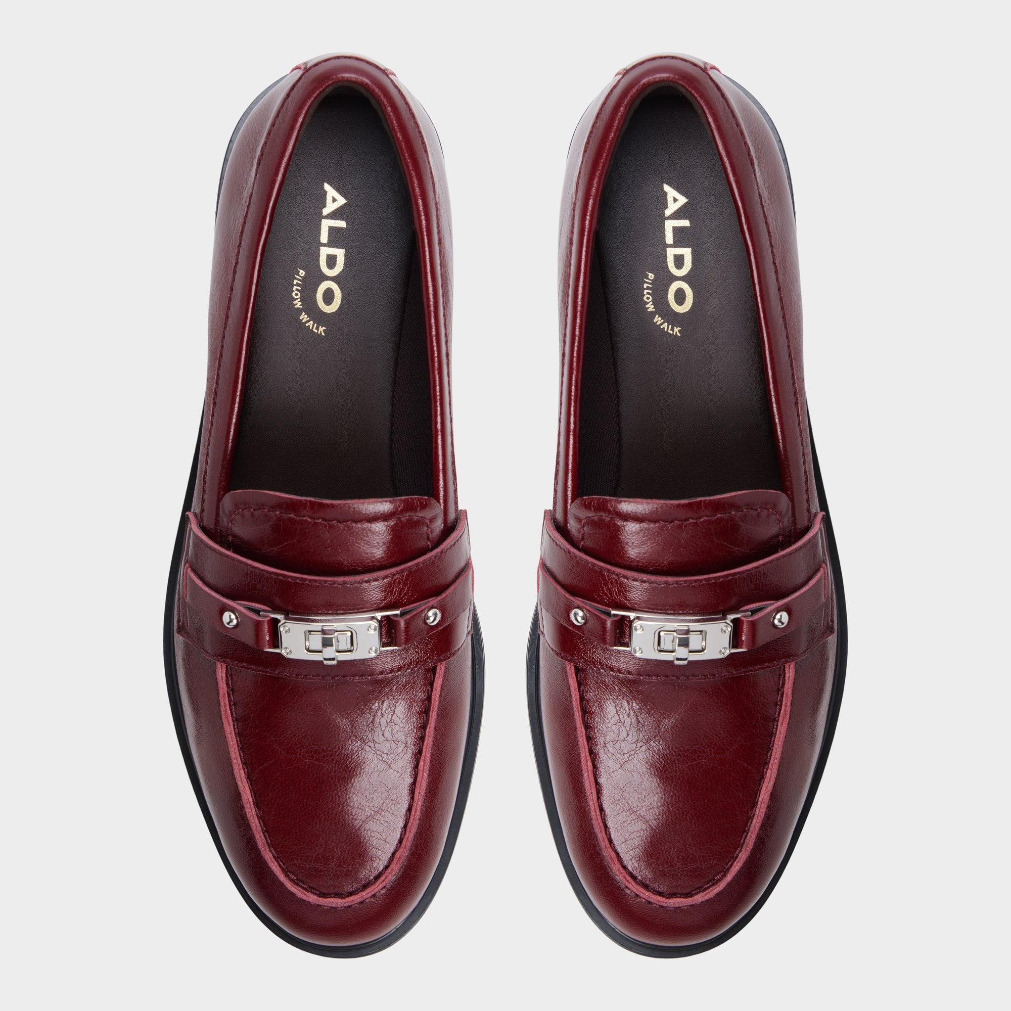 ALDO Biatrice sandales bordeaux coussinées