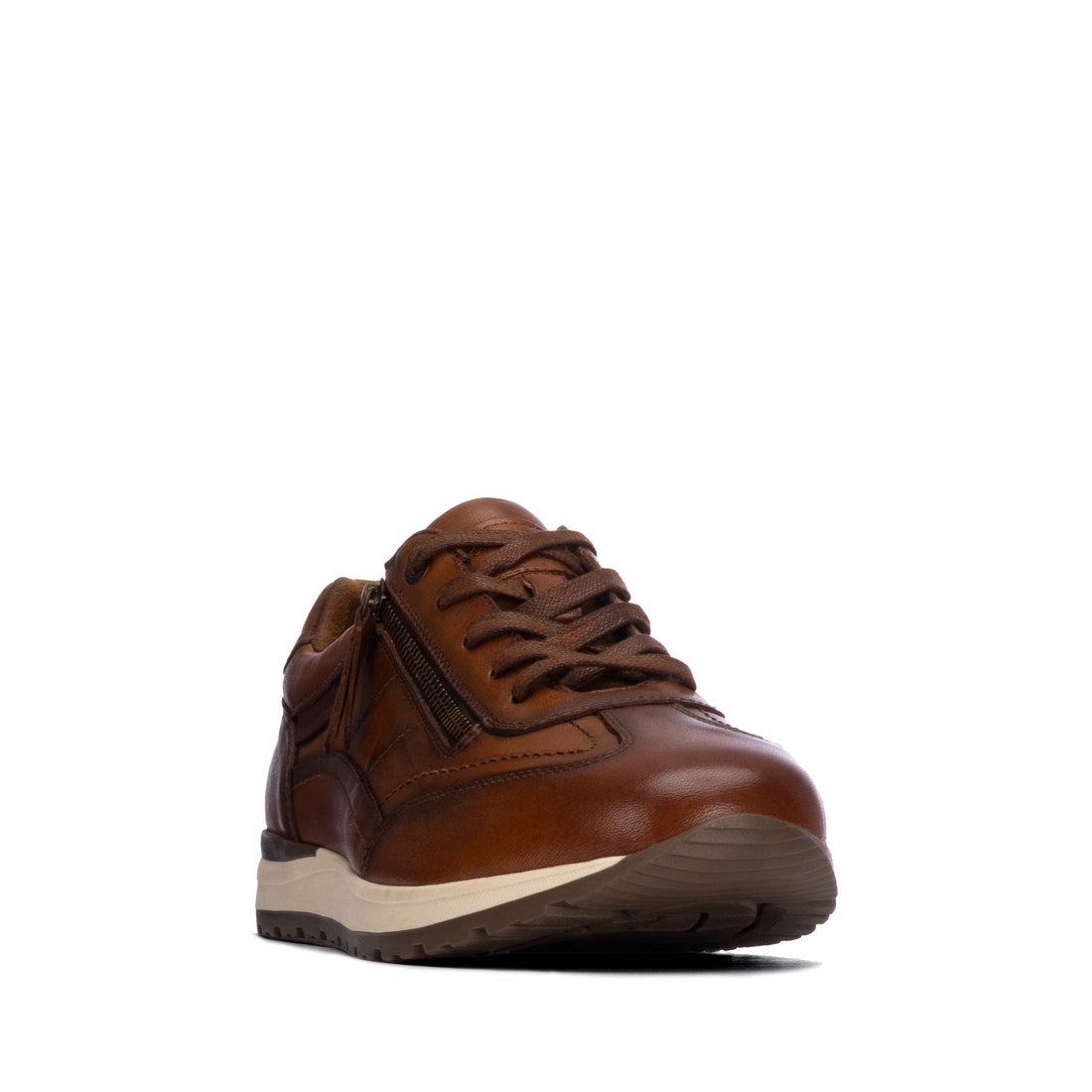 Carmela 16420801 baskets cuir camel homme