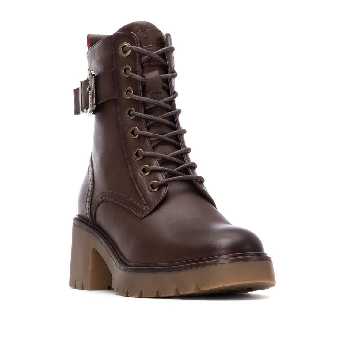 Carmela 16256804 bottines cuir marron lacets