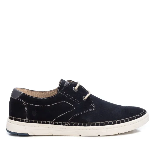 Carmela 16145401 chaussures homme bleu cuir suède