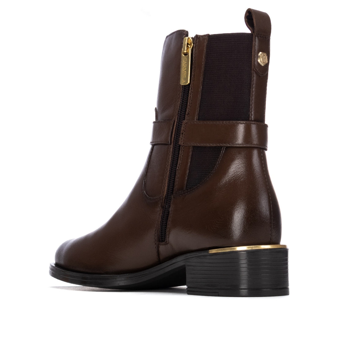 Carmela 164008 16400803 bottine talon marron cuir