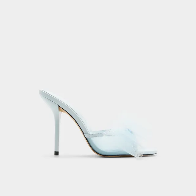 Aldo Oceanne escarpins talon bleu pastel