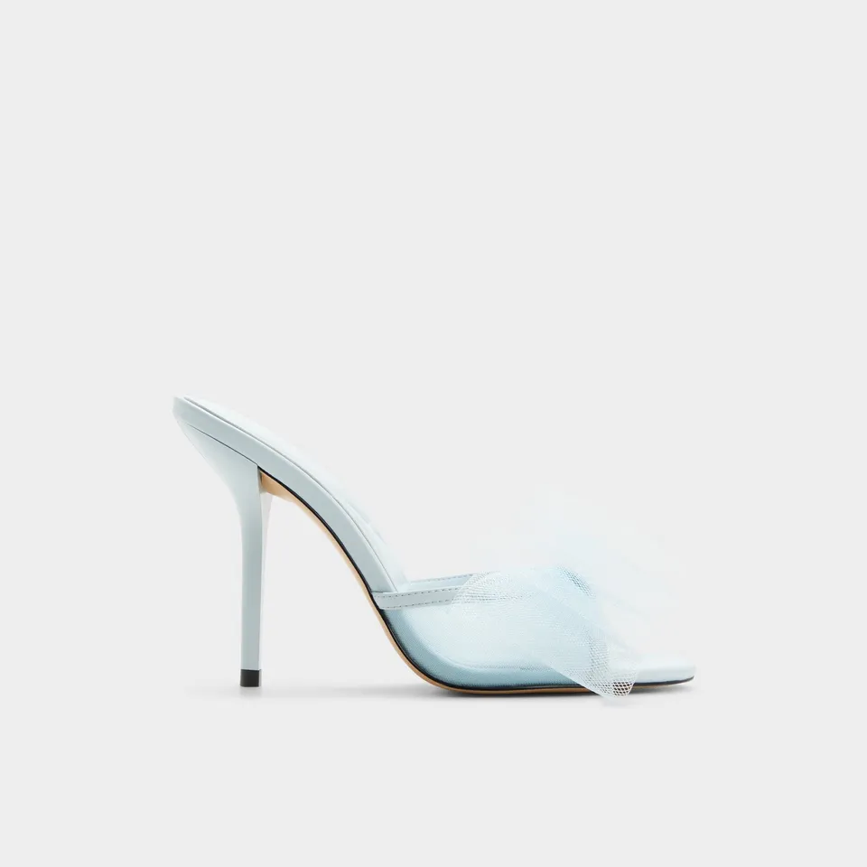 Aldo Oceanne escarpins talon bleu pastel