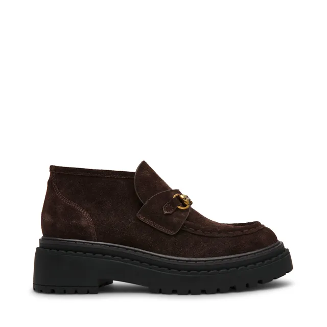 Steve Madden Pippa ballerines marron daim 2 cm