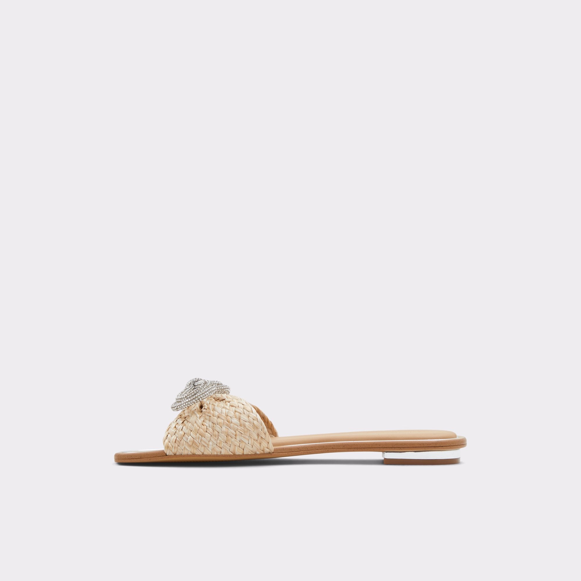 ALDO Acirarwen claquettes nude raphia