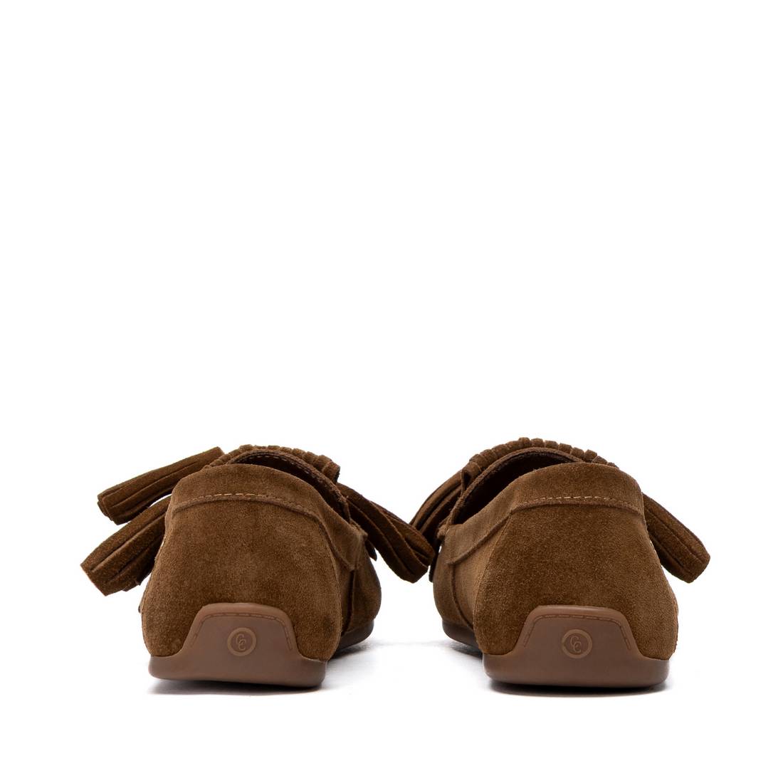 Carmela 16414604 mocassins cuir camel suède
