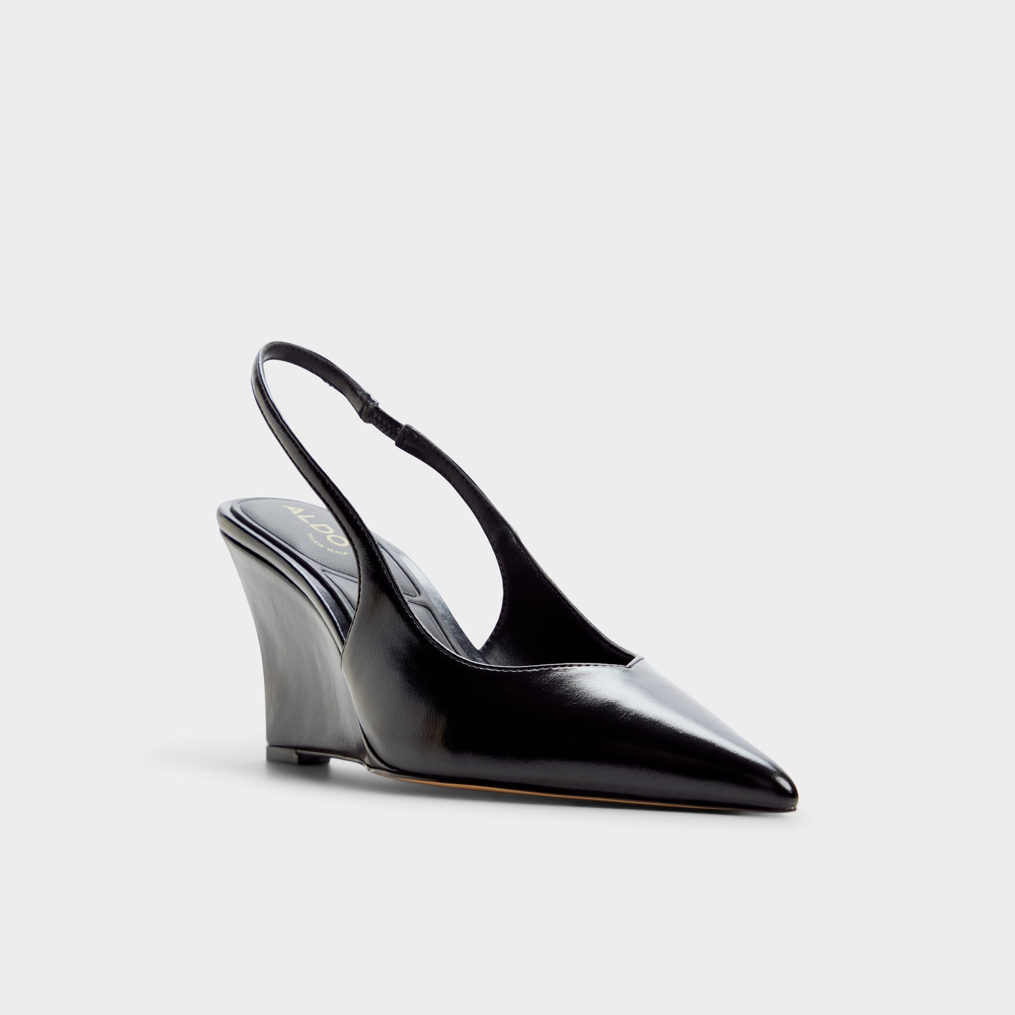 ALDO Jenadine escarpins slingback noirs bout pointu