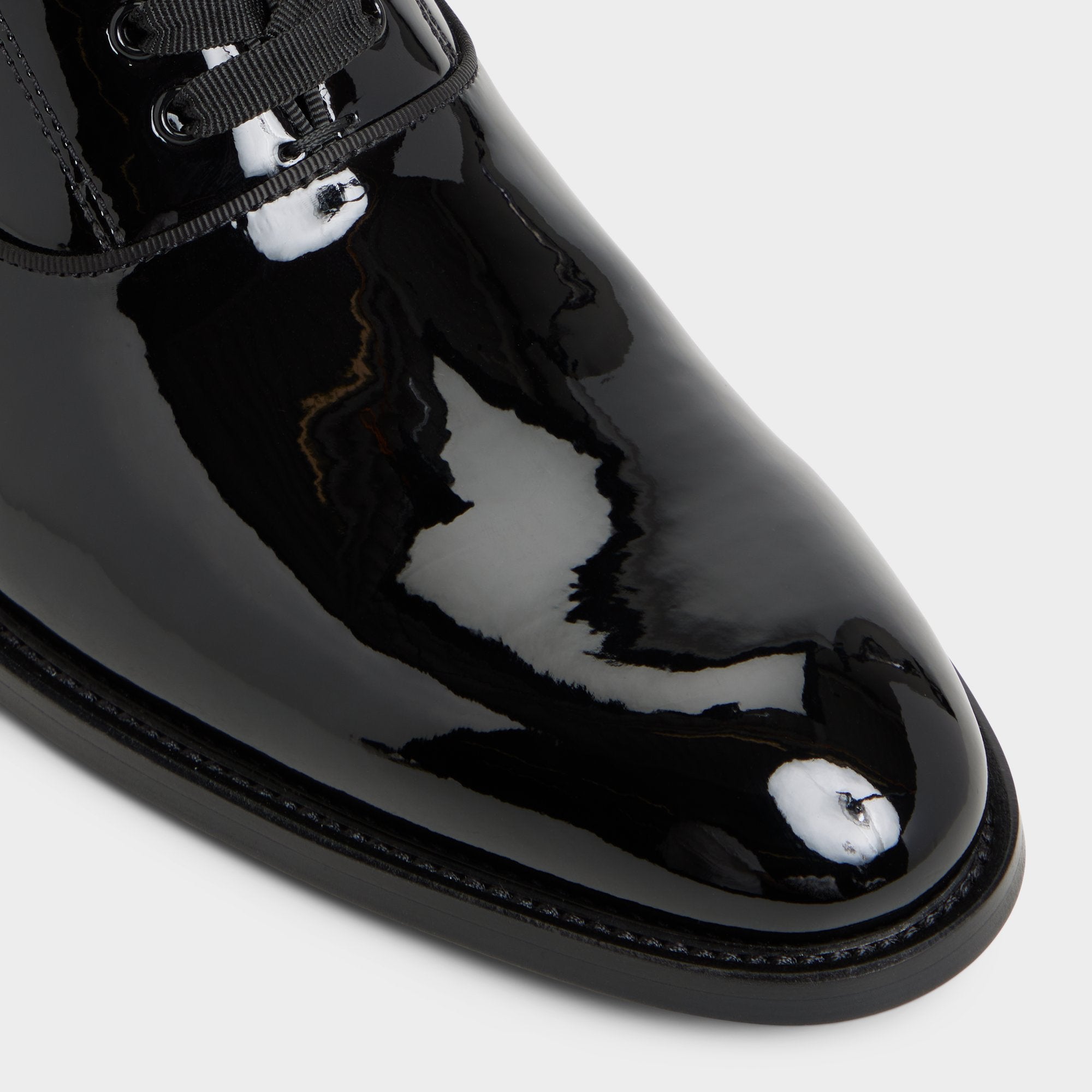ALDO Braz derbies homme cuir verni noir