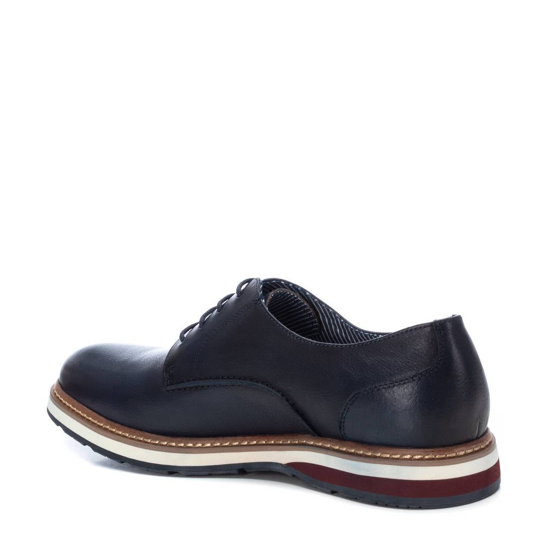 Carmela 16126103 derby cuir bleu à lacets
