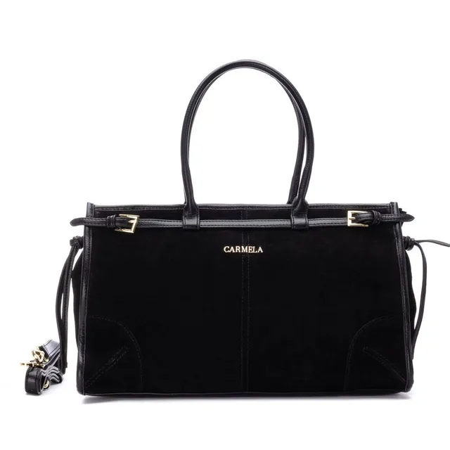 Carmela 18616903 sac épaule femme noir cuir