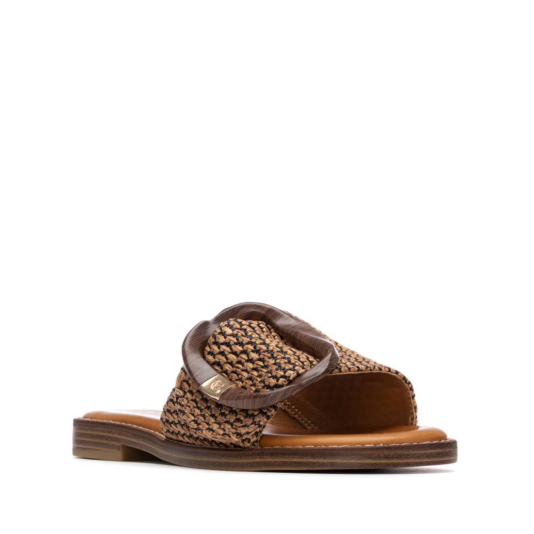 Carmela 16316101 sandales femme plates camel