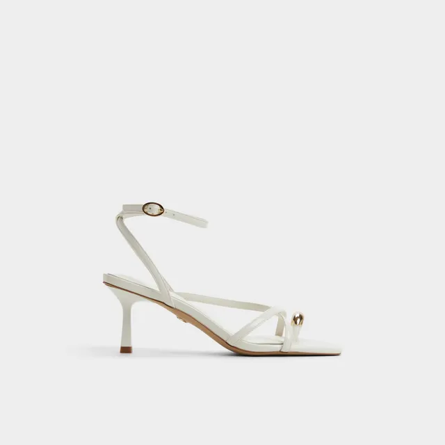 ALDO Elodiah sandales talon blanches à brides