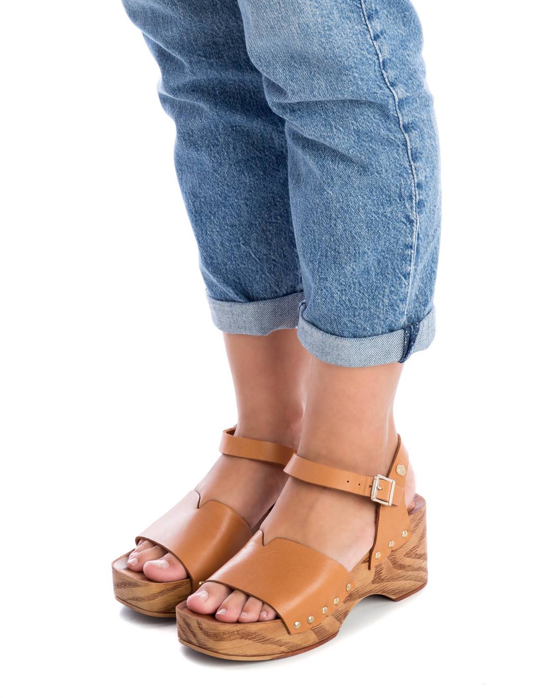 Carmela 16078201 sandales femme marron talon 5 cm