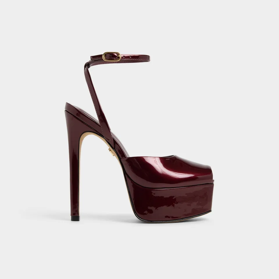 ALDO Thalina escarpins rouges plateforme talon