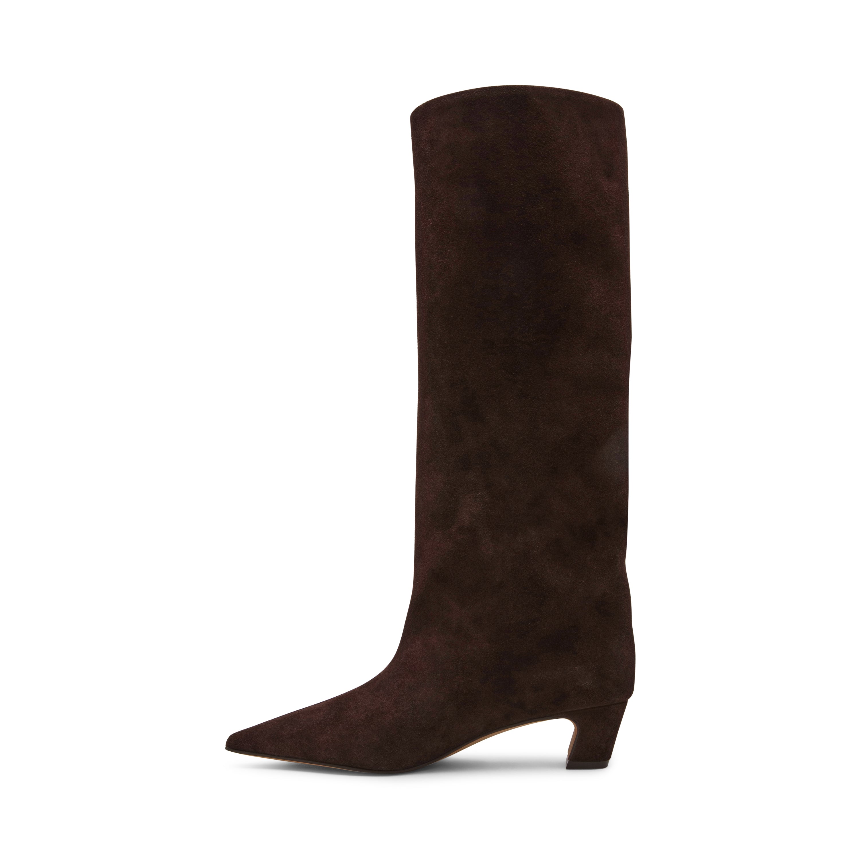 Steve Madden Brax bottines daim marron talon 3,5 cm