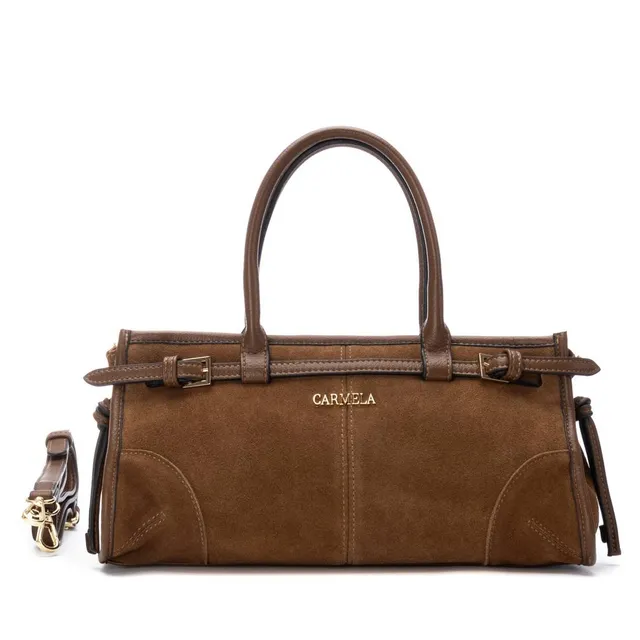 Carmela 18617002 sac à main cuir camel