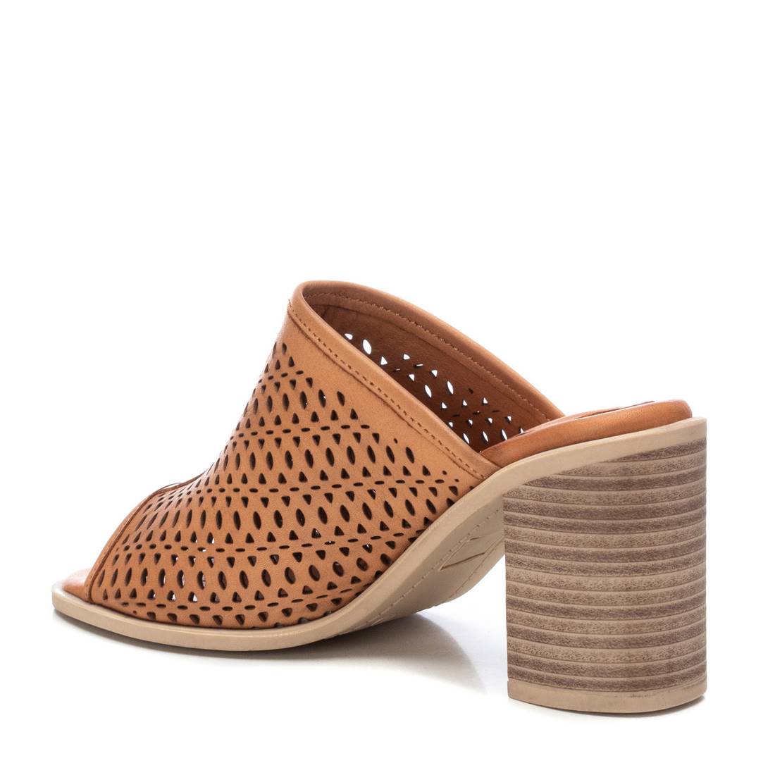 Carmela 16134701 sandales cuir marron talon 8 cm